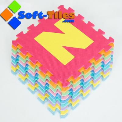 Китай циновка зигзага алфавита половых ковриков пены Daycare 26pcs/set/10mm продается