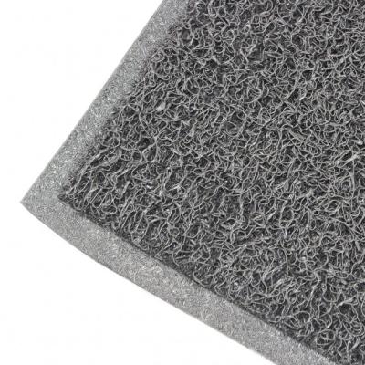 China PVC Coil Grey Entrance Mat with Anti-Slip Backing Keep Your Floors Clean and Safe for sale