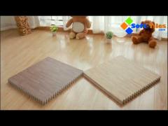 Wood Effect Foam Floor mats