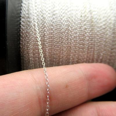 China Necklace Findings Jewelry Making Supplies 925 Sterling Silver Chain Roll FS0801 for sale