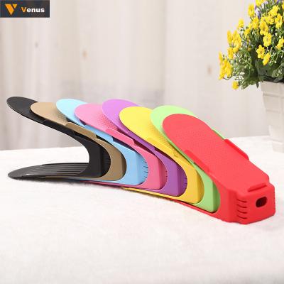 China Dual Design Adjustable Plastic Shoe (Other) Adjustable Stretch Multiple Colors To Choose High Quality For Indoor Cabinet Use Colorful for sale