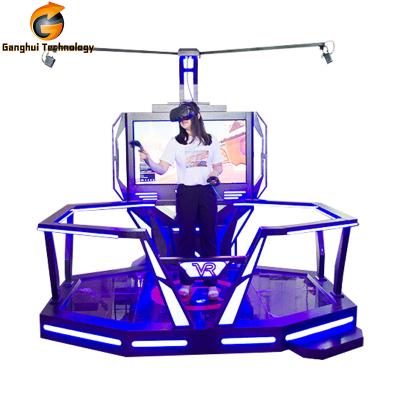 China New 9D VR Metal Game Product VR Space Walk Virtual Reality VR Simulator Game In Amusement Park for sale