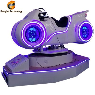 China New Metal Game Product 9d VR 9D VR Driving Simulator Racing Virtual Reality VR Simulator Game In Amusement Park for sale