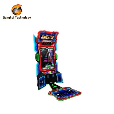 China Metal Amusement Park Game Product Earn Money Video Screen Jumper Star Ticket Redemption Machine for sale