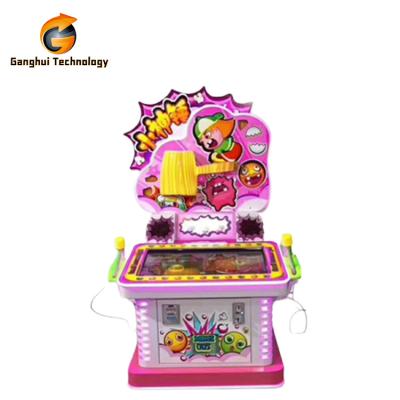 China Metal Amusement Park Game Product Earn Money Hitting Small Hammer Redemption Game Machine for sale