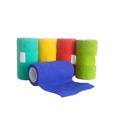 China Best Selling Customized Cohesive Gym Elastic Adhesive Sports Tape Factory Kinesiology Sports Climbing Bandage for sale