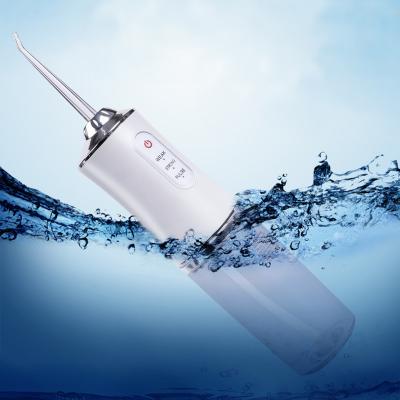 China IPX7 Waterproof 2022 IPX7 220ML Portable Cordless Dental Oral Electric Water Flosser Irrigator Spray For Travel for sale