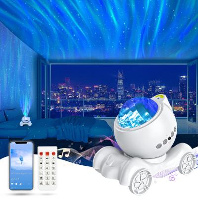 China Modern Star Projector With Bluetooth Music Speaker Starry Projector Light Night Lights Star Light Projector Creativity Friendship Lamp for sale