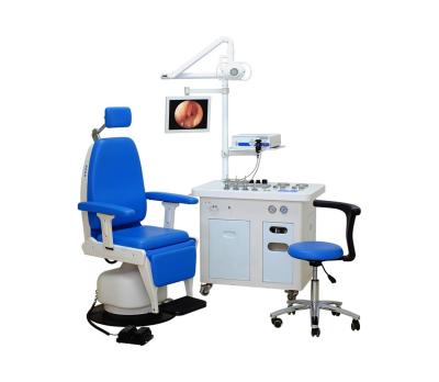 China Hot Selling China Metal Made Metal Body Ear Nose Treatment Workstation Unit Suction Opd Ear Nose Unit for sale