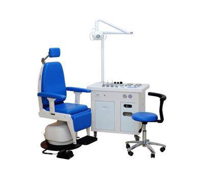 China Hot Selling Ear Nose Camera System Chair Unit Metal Treatment Ear Nose Workstation with Microscope en venta