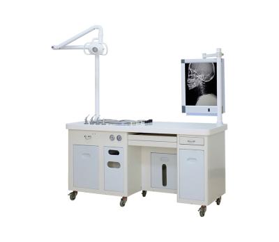 China Economic Mobile ENT Accessories Full Treatment Metal Hospital Equipment Complete Ear Rhino Unit for sale