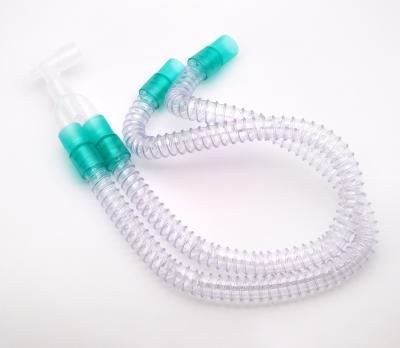 China Anesthesia smooth circuit PVC EVA pp circuit tube medical disposable breathing circuit for icu zu verkaufen