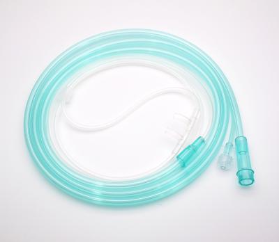 China High Flow PVC Disposable Nasal Oxygen Cannula co2/o2 Cannula Medical Nasal Gas Sampling Line CO2 Gas Sampling Line zu verkaufen