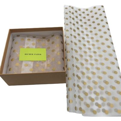 China Anti Curl Printed English Tissue Paper For Wrapping Material Gift Package for sale