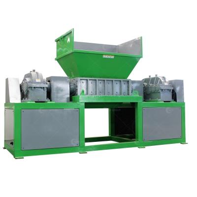 China 9CrSi/D2/SKD-11 Blades Material Heavy Duty Two Shafts Shredder for Manufacturing Plant for sale