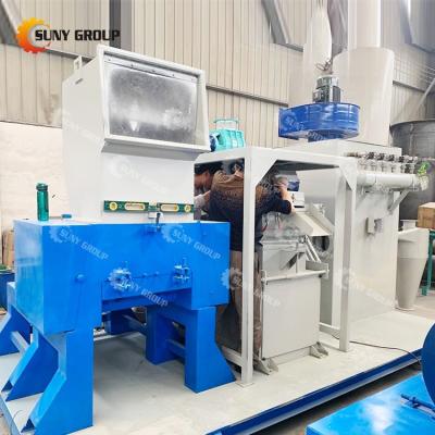 China Copper Recycling Production Line 100-1000kg Capacity for Final Product of Copper Plastic for sale