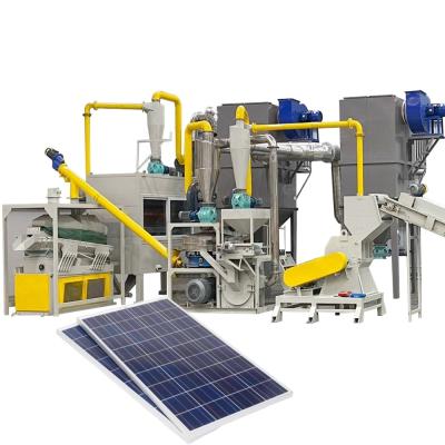 China Manufacturing Plant Silicon Metal Recycle Machine for Solar Panel Cell Sheet Recycling for sale