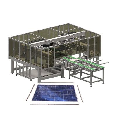 China Máquina de reciclaje de paneles solares de capacidad de 200-1000 kg/h para la recuperación de láminas fotovoltaicas ecológicas en venta