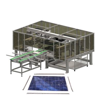 China Máquina de reciclaje de paneles solares de cartón para módulos de silicio ecológicos en venta