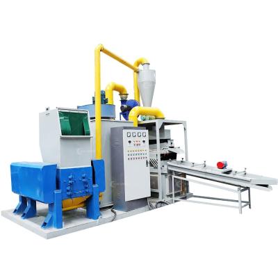 China Scrap Metal Copper Electric Wire Cable Granulator Machine with PLC Core Components for sale