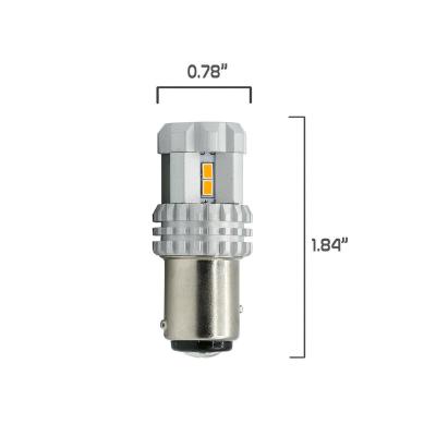 China Wholesale AUTO bulb 1156 Ba15s 9-16V yellow white red automobile lamp factory price LED led lamp 12smd 7440 7443 1157 turn signal fog lamps for sale