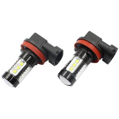 China Car Led Fog Lamp H7 H11 80W 900LM White Led Daytime Running Lights H7 H8 H11 9005 Car Led Fog Lamp 9006 for sale