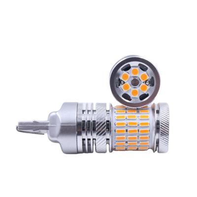 China ROCKEYBRIGHT 25W 2500LM 1156 3157 7440 7443 Car LED Fog Lamp 4014 CANBUS Aluminum Turn Signal 3156 Brake Light 1157 for sale