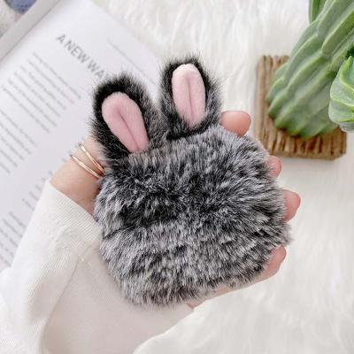 China Fashion.simple manufacturer high-end production anti shedding fur animal for airpods case cute for sale