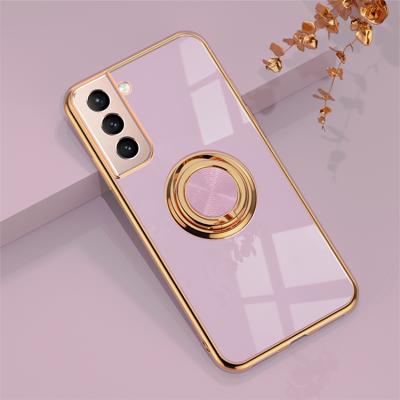 China 2021new hotShockproof Luxury Ring Holder TPU Phone Case Shockproof For Samsung galaxy s21 ultra for sale