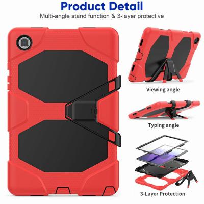 China high quality newest Anti-drop factory manufacture for Samsung Huawei silicone tablet case cover for sale