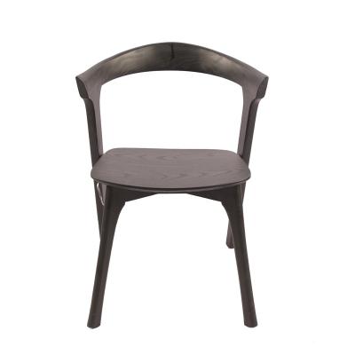 China Solid wood Solid Cheap Wishbone Dining Chair Durable Wooden dining room furniture Nordic Modern Sleek Painting Chair for Project Restaurant for sale