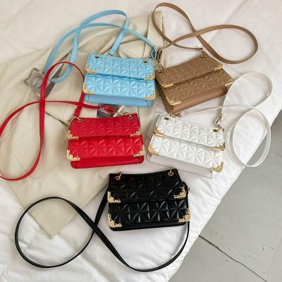 China Custom Fashion Purse Sellers Fashion Luxury PU Leather Ladies Cross - Body Shoulder Handbags Women Handbags 2022 for sale