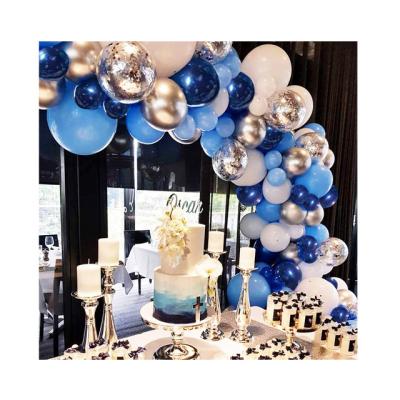 China 2021 Hot Selling Blue Eco-friendly Material Balloon Garland Kit Birthday Decorations And Party Decorations for sale