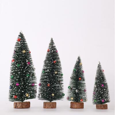 China Custom Christmas Decoration Multi-size Diy Mini Christmas Tree Decorated Ornaments On Table Christmas Decorate for sale