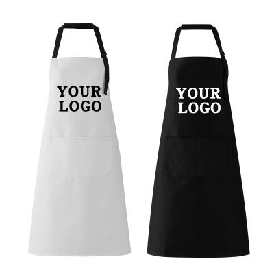 China Cleaning Cooking Kitchen Chef apron BBQ Chef Bib  Gifts For Men Women aprons for women with pockets aprons kitchen waterproof for sale