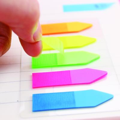 China XUEBA Hot Sale Arrow PET Stickey Note Pagemarker Memo Pad Label Sticker For Classification Stick Adhesive Notes Xb-4302 for sale