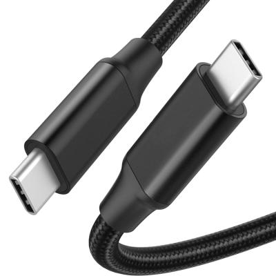 China 20V 5A 100W Type-C PD Fast Charger Cable Type Nylon Braided Fast Charging 100W Typec Usbc Gen2 10Gbps USB-C PD Data Usb Charger Charging Cable Type Kabel 3.1 20V 5A C of c for sale