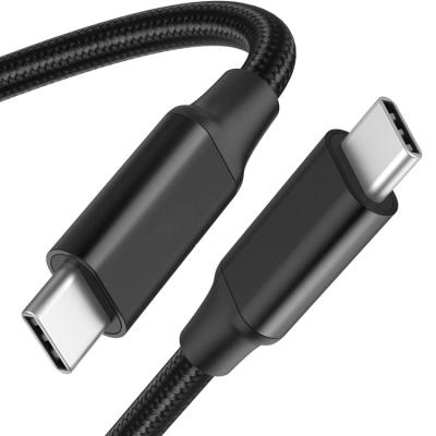 China 20V 5A 100W Type-C 3.1 Type-C PD Fast Charging USB Type to USB-C PD Fast Data Charging 20v 5a Gen2 10gbps 100w Usb C Cable for sale