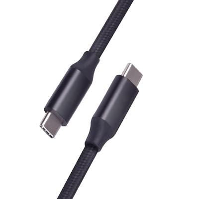 China 20V 100W 5A Nylon Charging Type C Cable Fast High Speed ​​Durable 5a 100w Typec New Type C Fast Charger 2020 Usb 3.1 Cable Braided 4a Data Cables for sale