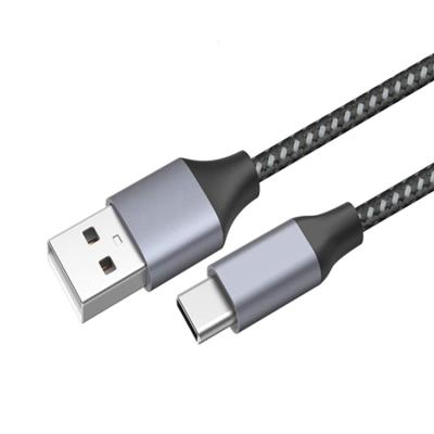 China 3A USB Fast Charging Type C Cable 2.0 Type-C USB-C Cord Charger Kabel Braided Cables For 5a 2m Type Micro Usb Cable Fast C Charging for sale