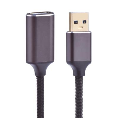 China Multifunctional MP3/MP4 Player Nylon Braided Type A Male To Female Usb Extension Cable For Laptop Computer for sale