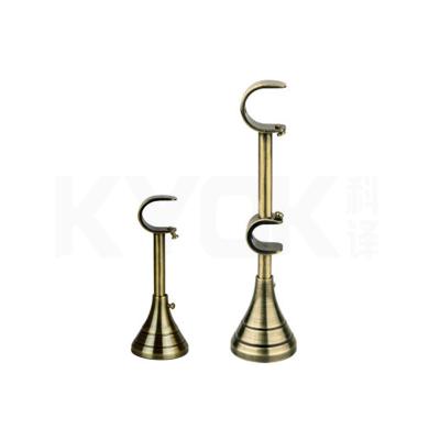 China Luxury Muslim/European/Russian/OEM KYOK R-Shape Metal Drapery Rod with Bracket, Window Curtain Pole Fitting, Fancy Curtain Pipe Brackets in Best Quality for sale