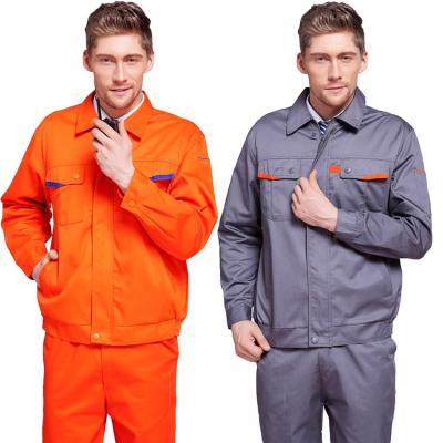 China Cheap Wholesale Quality Industrial Hospital Long Sleeve Safety Industrial Worker and Workwear Work Uniform for sale