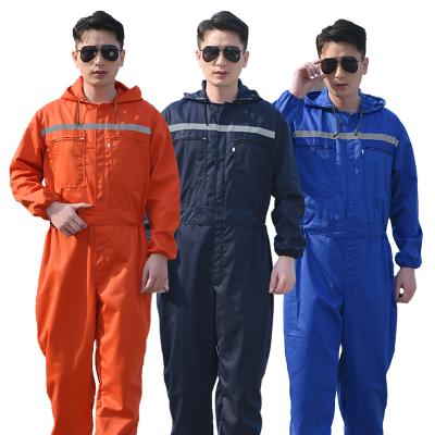 China Cotton Industrial Custom Car Repair Long Sleeve Safety Worker Work Wear Union Work Uniform for sale