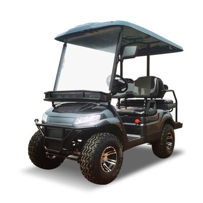 China Aluminum Hunting 4 Seater Golf Cart 30mph Battery Powered for sale