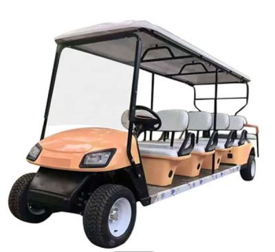 China Oranje kleurondersteuning ODM en OEM Off Road 72 Volt Club Car Golf Cart Leveranciers 80km Te koop