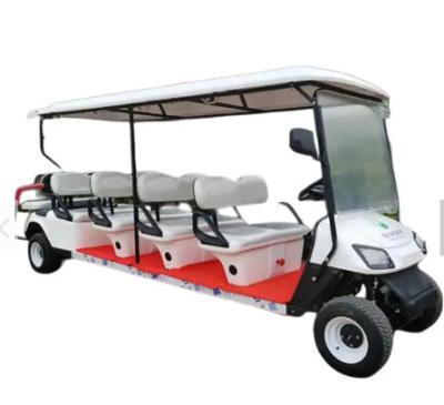 China NEA 10-zits golfkar off-road golfbuggy met LED-koplampen Rental Hoge kwaliteitsfabrikant Te koop