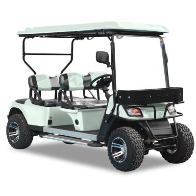 China Off Road 4 Wheel Electric Golf Cart 4 Seater New Design Wholesale for sale