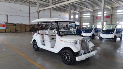 China 8 Seater Electric Car Classic Look Logo Printing Customized EV Classic Cars For Leisure Te koop