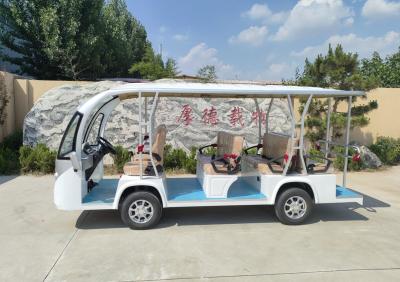 中国 Lightweight 100Ah Electric Sightseeing Car With Emergency Braking 販売のため